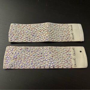 Ballroom Latin Dance Accessories Elegant Crystal Embellished Bracelets